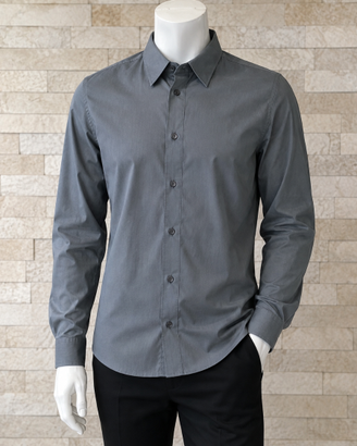 Camicia Uomo GAS Jeans Grigio - XL -