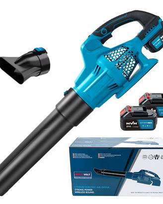 Soffiatore potente turbo 2 batterie senza fili