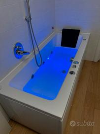 Vasca idromassaggio Treesse 170×70 + cromoterapia