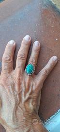 anello in argento vintage 