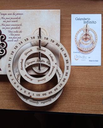 Calendario perpetuo n legno "Albero della vita"