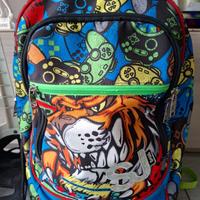 Zaino scuola SJ con struttura per trolley