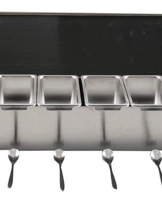 ECUTEE Portacondimenti, Set di 6 Box