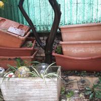 vasi plastica da giardino