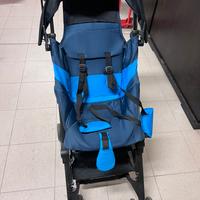Passeggino GQ POCKIT+ Blu Ultraleggero per aereo