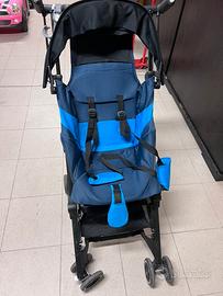 Passeggino GQ POCKIT+ Blu Ultraleggero per aereo