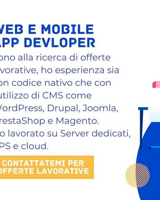 Sviluppatore Web e Programmatore App