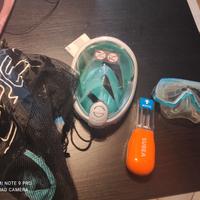 Maschere Mare Nuove mai usate