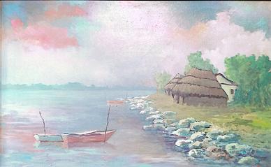 Grado laguna: casoni