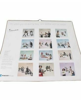 Calendario Piaggio Vespa 2004 e 2005