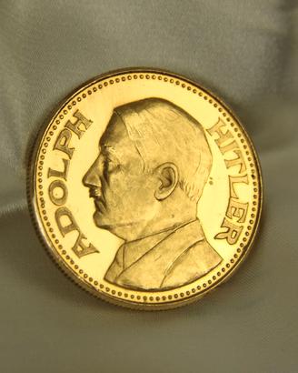 Medaglia  in oro di Adolf Hitler