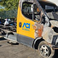 Iveco daily benzina cabina bruciata ricambi usati