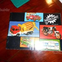 Catalogo modelli MERCURY 1977