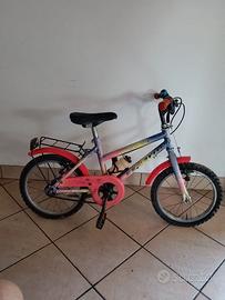 Bicicletta per bambini 16 pollici con portapacchi 