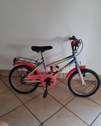 Bicicletta per bambini 16 pollici con portapacchi 