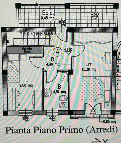 Appartamento Elmas trivano