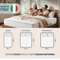 Materasso singolo 80 x 190