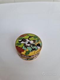 Scatolina con smalti anni 90. Vintage