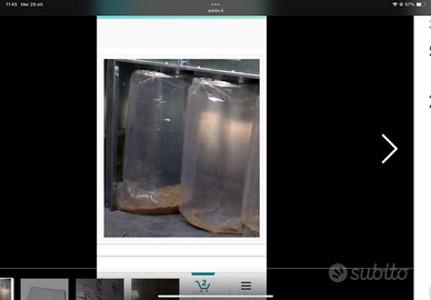 Sacchi per trucioli da 60 nuovi