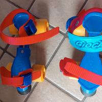 Pattini Gioca Jet Rosso Blue - 4 ruote, misura sca