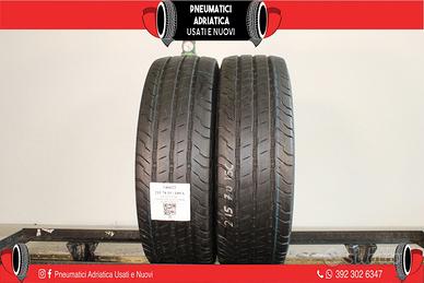 2 Gomme 215 70 R 15C Continental al 67% SPED GRATI