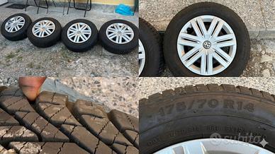 4 Gomme 4 Stagioni Firestone 175/70 R14+cerchi
