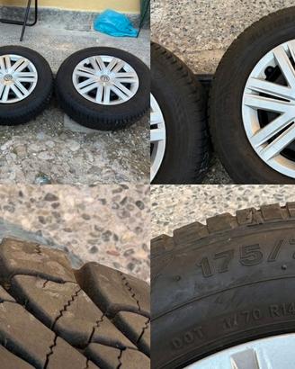  4 Gomme 4 Stagioni Firestone 175/70 R14+cerchi