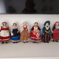 Radici Italia,Bambole in ceramica e costumi tipici