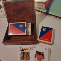 Carte da gioco Dal Negro X FOWA cofanetto radica