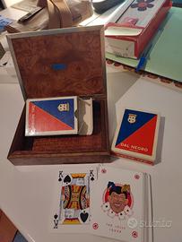 Carte da gioco Dal Negro X FOWA cofanetto radica