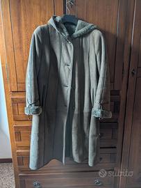 Cappotto lungo di vero Montone tg.46/48