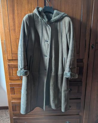 Cappotto lungo di vero Montone tg.46/48