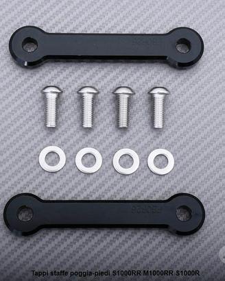 Tappi staffe poggia-piedi S1000RR M1000RR S1000R