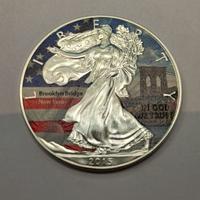 1 OZ  USA - Silver Eagle BROOKLYN BRIDGE