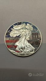 1 OZ  USA - Silver Eagle BROOKLYN BRIDGE