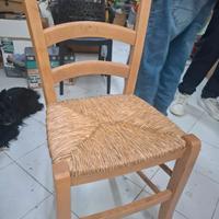 sedie in paglia