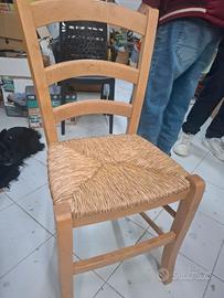 sedie in paglia