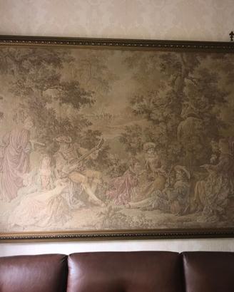 ARAZZO VINTAGE DA PARETE CON CORNICE