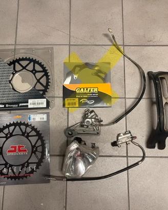 Accessori KTM FREERIDE 250f + pinza freni EXC BREM
