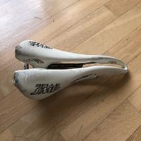Sella SMP glider pelle bianca