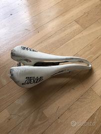 Sella SMP glider pelle bianca