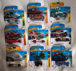 9 Hot Wheels: auto in blister