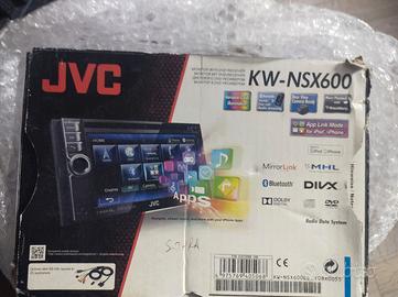 Stereo JVC più poggia testa 