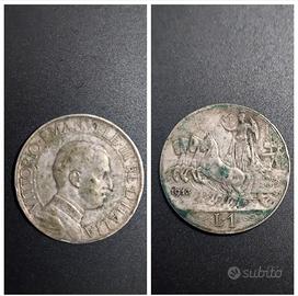 Moneta Vittorio Emanuele III - 1 LIRA 1913