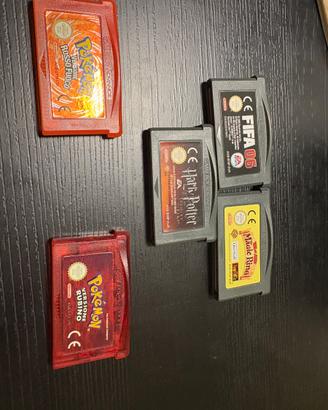 Giochi game boy color e advance