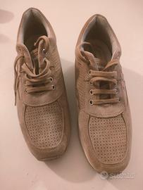 Scarpe 42 Lumberjack camoscio beige