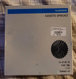 CASSETTA SHIMANO 105 11 VELOCITÀ CS-R7000 11-30T