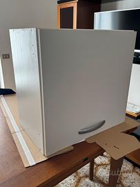 Mobile Pensile Armadietto da cucina bianco