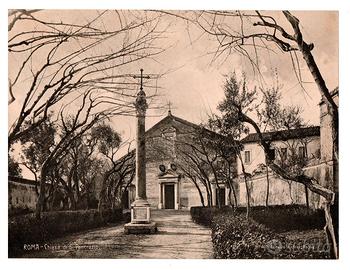 Stampa Antica Roma - San Pancrazio Monteverde