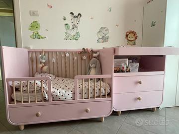 Lettino e fasciatoio